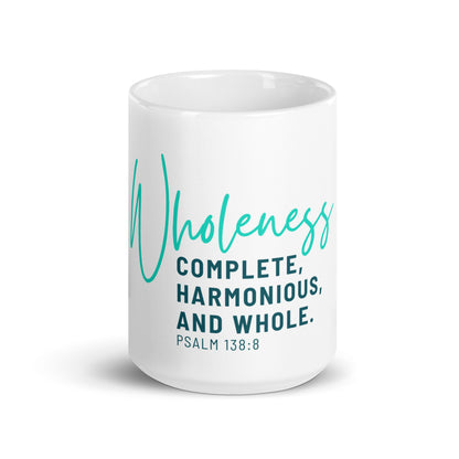 Wholeness: White Glossy Mug