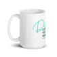 Diligence: White Glossy Mug