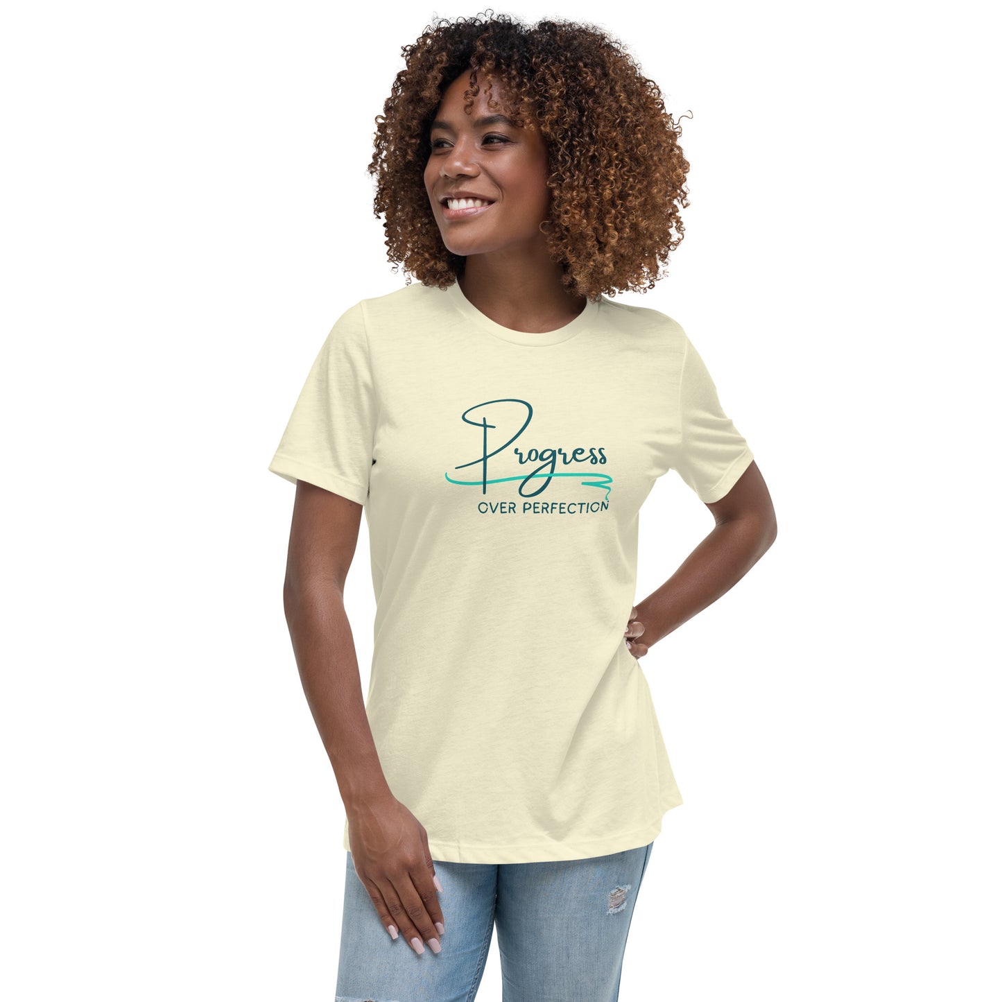 Progress Over Perfection: Women's Relaxed T-Shirt